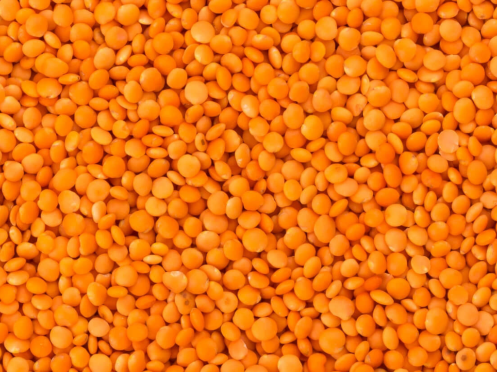 red lentils
